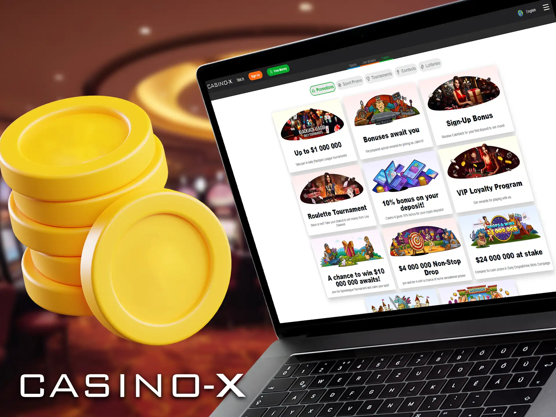 Casino X reconnait l'importance des joueurs fideles et recompense leur devouement par un flux continu de bonus et de promotions.