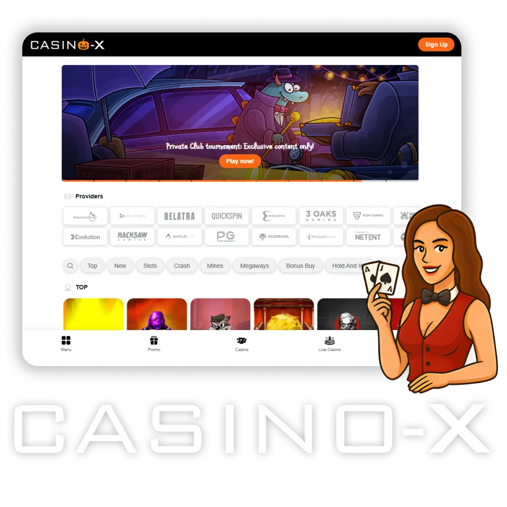 Casino-X offers a fun and secure online gaming experience for players in Canada.